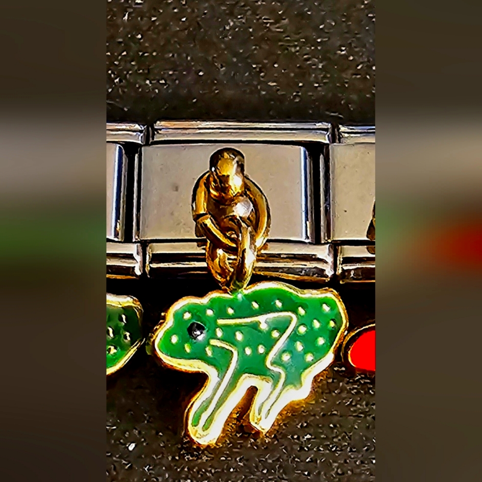 Frog Dangle Italian Charm